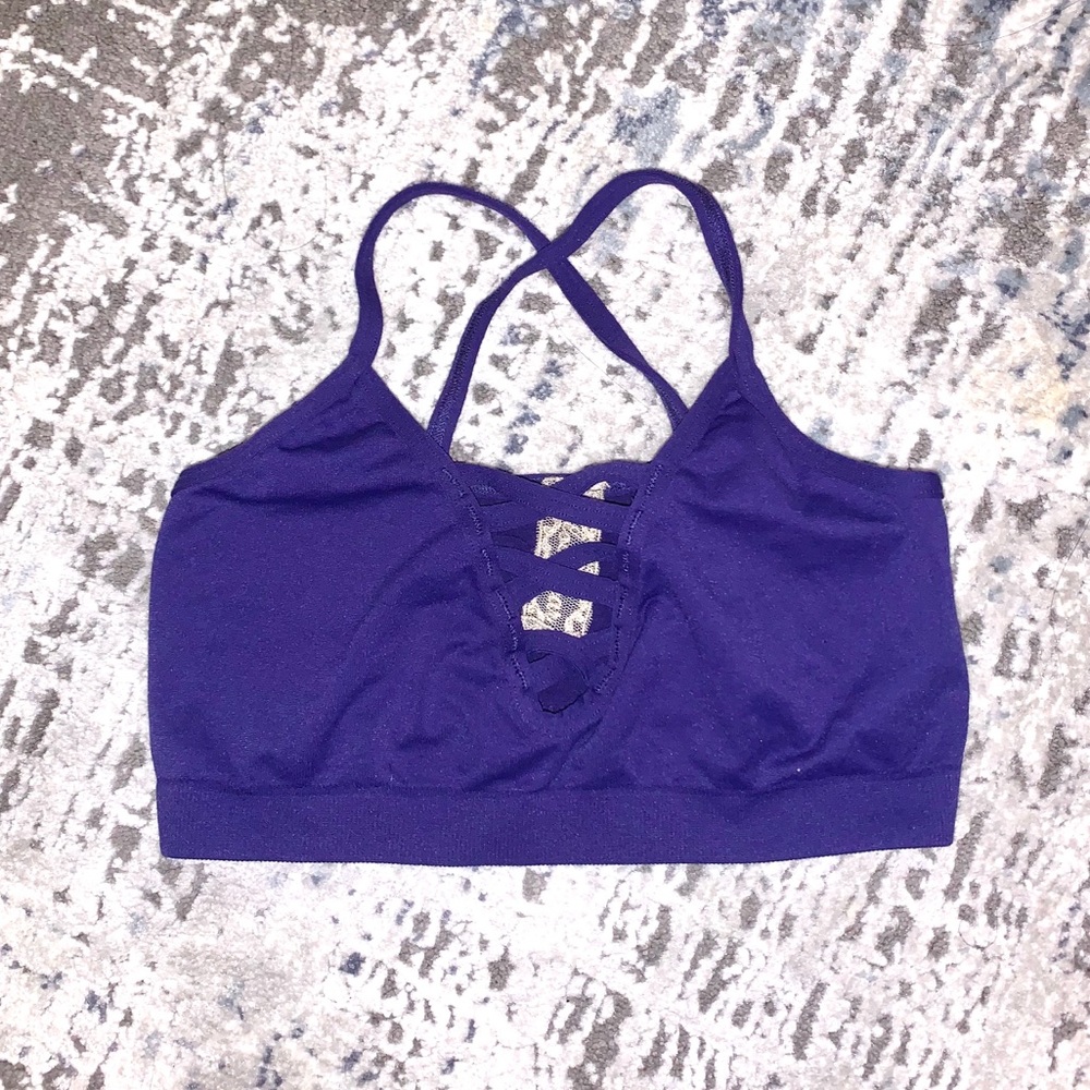 LF criss cross bralette